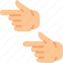 finger, gesture, hand, interaction, left, show