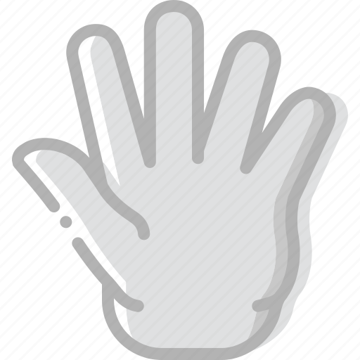 Finger, full, gesture, hand, interaction icon - Download on Iconfinder