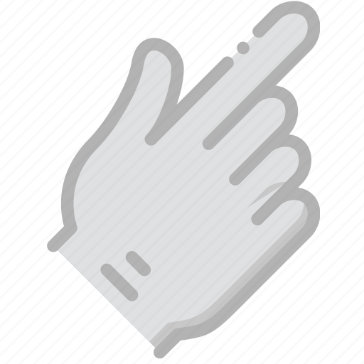 Diagonal, finger, gesture, hand, interaction, show icon - Download on Iconfinder