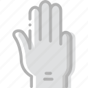 finger, fingers, four, gesture, hand, interaction