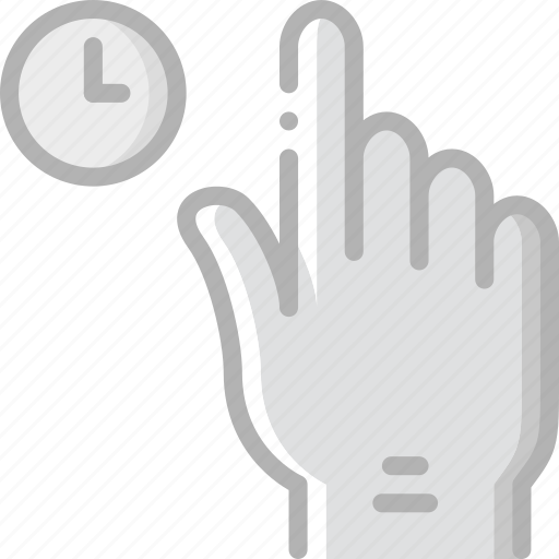 Finger, for, gesture, hand, interaction, wait icon - Download on Iconfinder