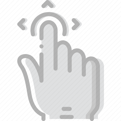 Finger, gesture, hand, interaction, move icon - Download on Iconfinder