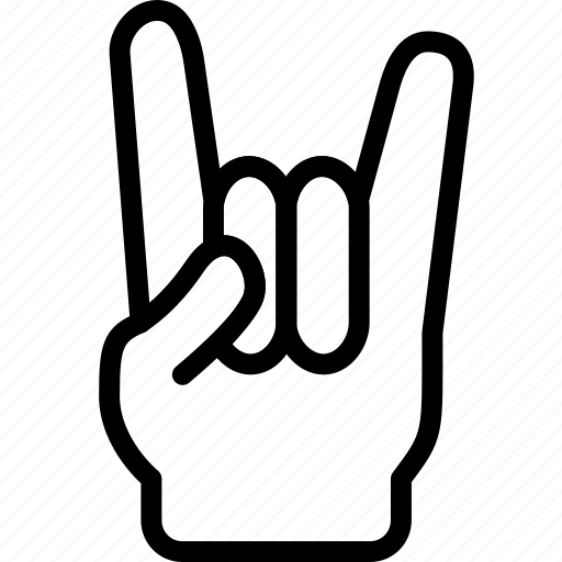 Finger, gesture, hand, interaction, on, rock icon - Download on Iconfinder