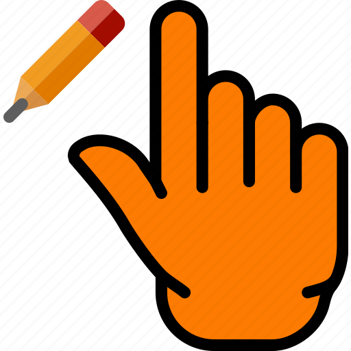 Edit, finger, gesture, hand, interaction icon - Download on Iconfinder