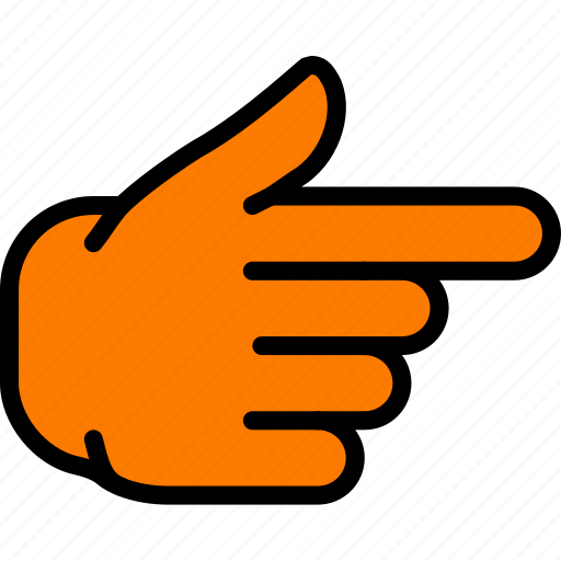 Finger, gesture, hand, interaction, right, show icon - Download on Iconfinder