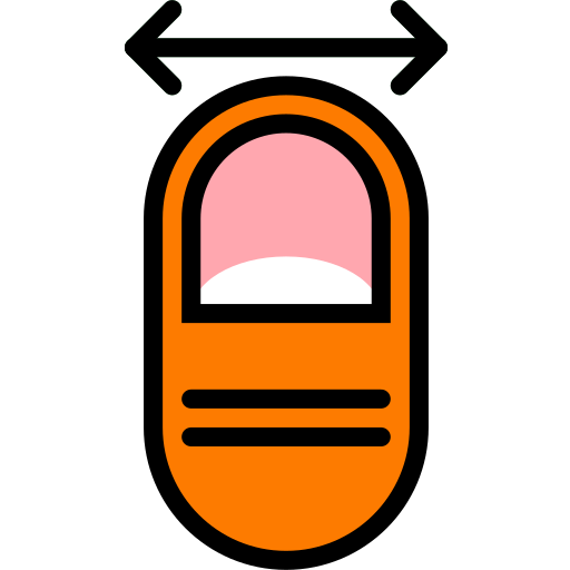 Finger, gesture, hand, horizontally, interaction, slide icon - Download on Iconfinder