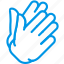 clapping, finger, gesture, hand, interaction 