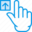finger, gesture, hand, interaction, upload