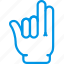finger, fingers, gesture, hand, interaction, three 