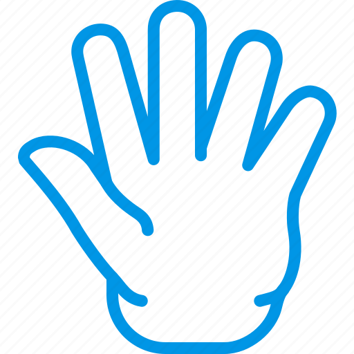 Finger, full, gesture, hand, interaction icon - Download on Iconfinder