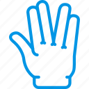 alien, finger, gesture, hand, interaction