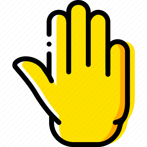 Finger, gesture, hand, interaction, stop icon - Download on Iconfinder