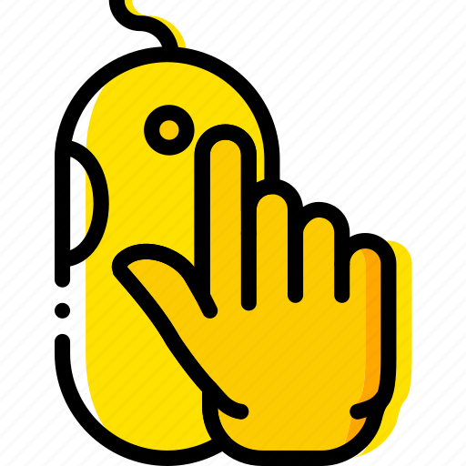 Finger, gesture, hand, interaction, mouse, press icon - Download on Iconfinder