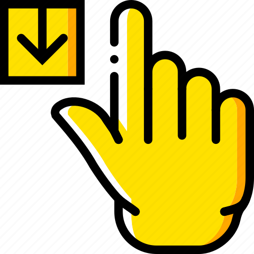 Download, finger, gesture, hand, interaction icon - Download on Iconfinder