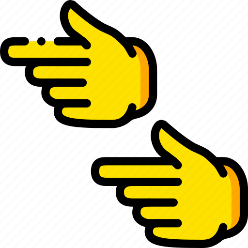 Finger, gesture, hand, interaction, left, show icon - Download on Iconfinder