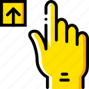 finger, gesture, hand, interaction, upload 