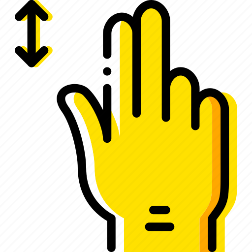 Finger, gesture, hand, horizontally, interaction, slide icon - Download on Iconfinder