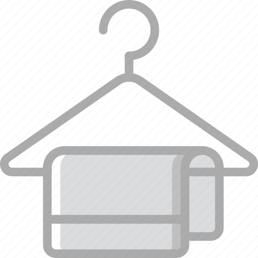 Clothes, hanger, hotel, service, travel icon - Download on Iconfinder