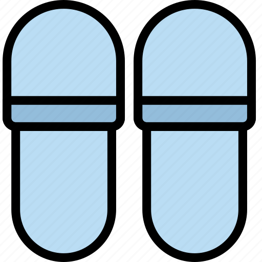 Hotel, service, slippers, travel icon - Download on Iconfinder