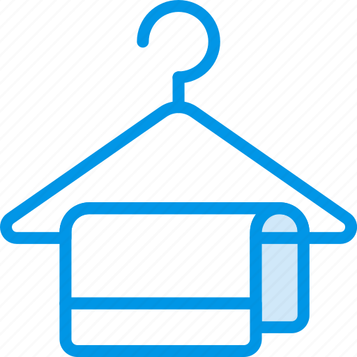 Clothes, hanger, hotel, service, travel icon - Download on Iconfinder