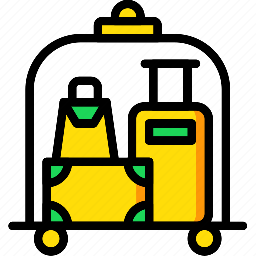 Bellhop, hotel, service, travel icon - Download on Iconfinder