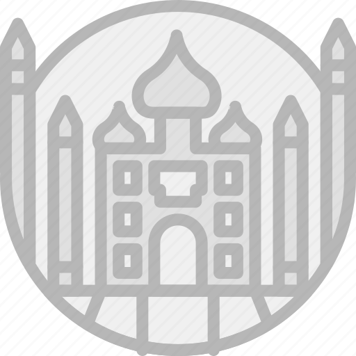 Building, mahal, monument, taj icon - Download on Iconfinder