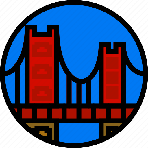 Building, gate, golden, monument icon - Download on Iconfinder