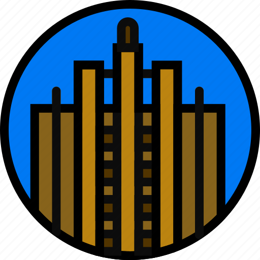 Building, monument, rockefeller icon - Download on Iconfinder