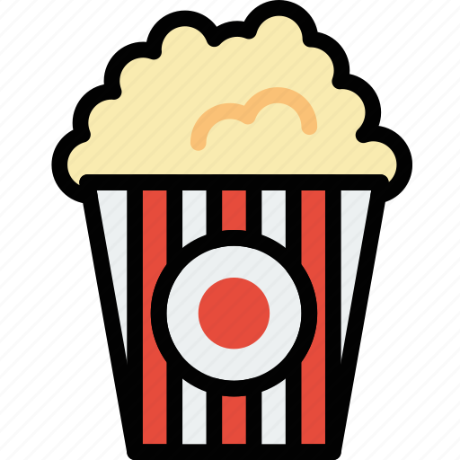Cinema, film, movie, popcorn icon - Download on Iconfinder