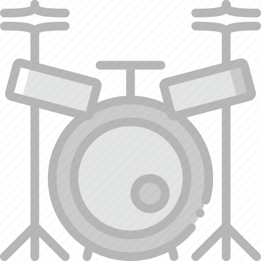 Drum, music, play, set, sound icon - Download on Iconfinder