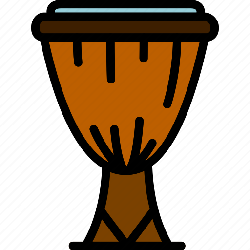 African, drum, music, play, sound icon - Download on Iconfinder