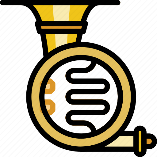 French, horn, music, play, sound icon - Download on Iconfinder