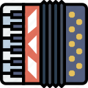 accordion, music, play, sound