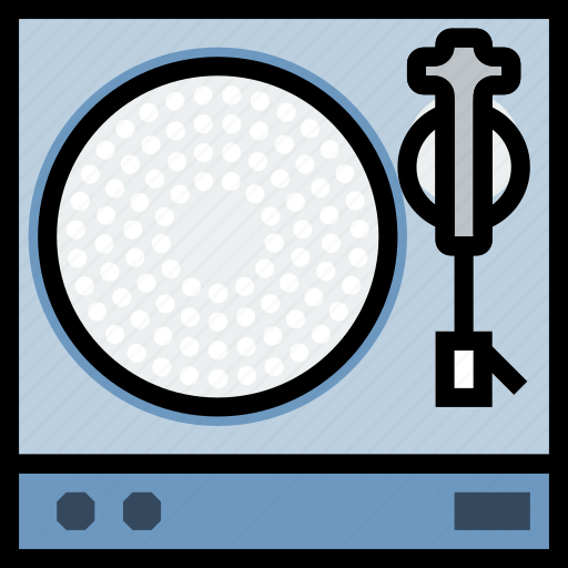 Music, play, sound, turntable icon - Download on Iconfinder