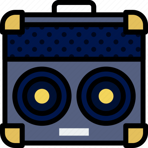 Amplifier, guitar, music, play, sound icon - Download on Iconfinder