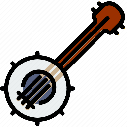 Banjo, music, play, sound icon - Download on Iconfinder