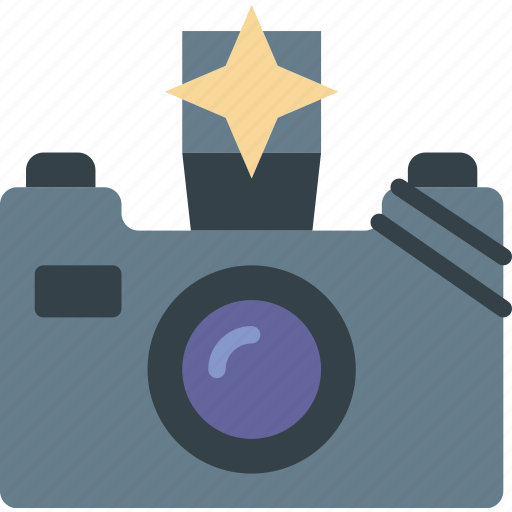 Camera, communication, flash, media, news icon - Download on Iconfinder