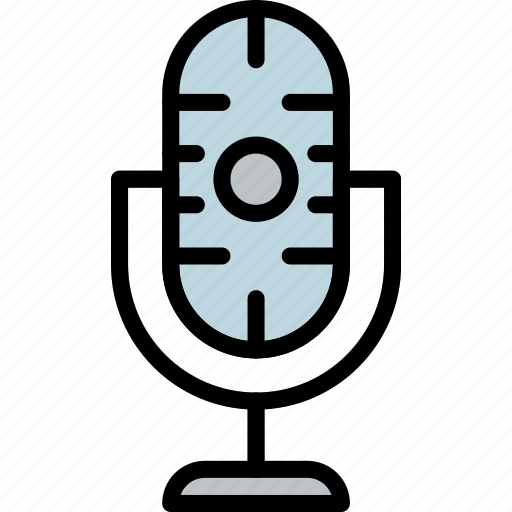 Communication, media, microphone, news icon - Download on Iconfinder