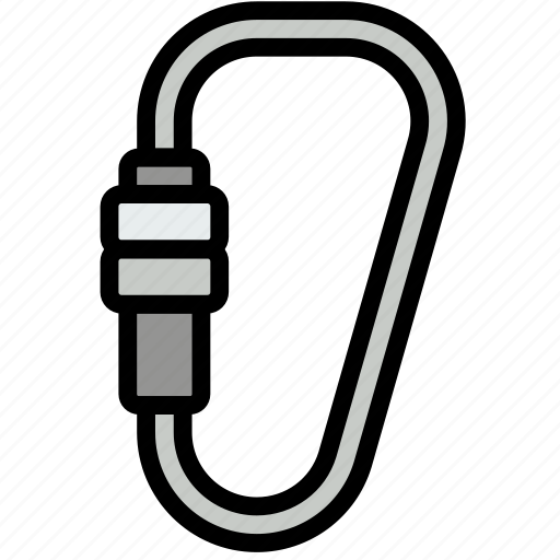 Carabiner, forest, outdoors, wild icon - Download on Iconfinder