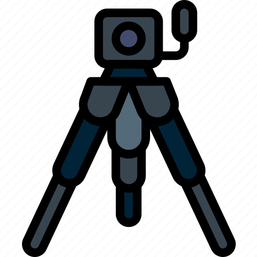 Camera, photography, record, tripod, video icon - Download on Iconfinder