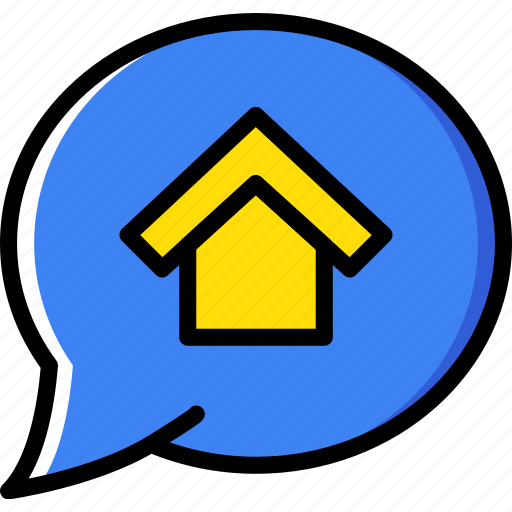 Conversation, estate, home, house, property, real icon - Download on Iconfinder