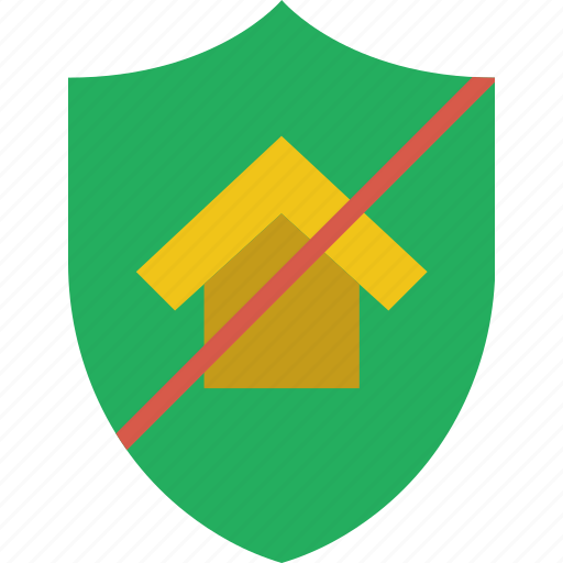 Estate, home, house, property, real, unprotected icon - Download on Iconfinder