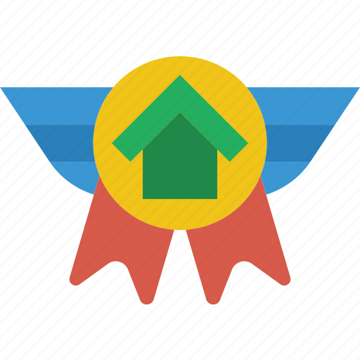 Badge, estate, home, house, property, real icon - Download on Iconfinder