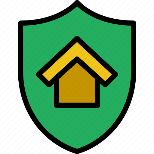 Estate, home, house, property, protected, real icon - Download on Iconfinder