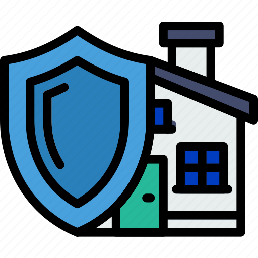 Estate, home, house, property, protected, real icon - Download on Iconfinder