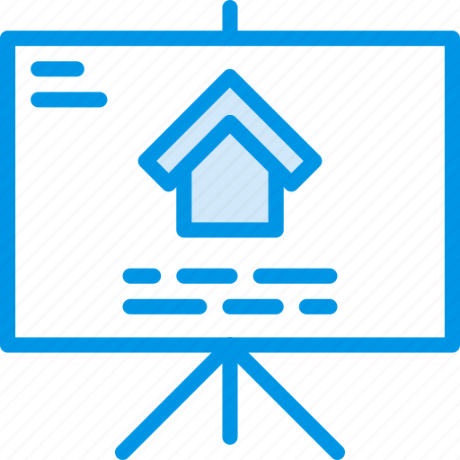 Blueprint, estate, home, house, property, real icon - Download on Iconfinder