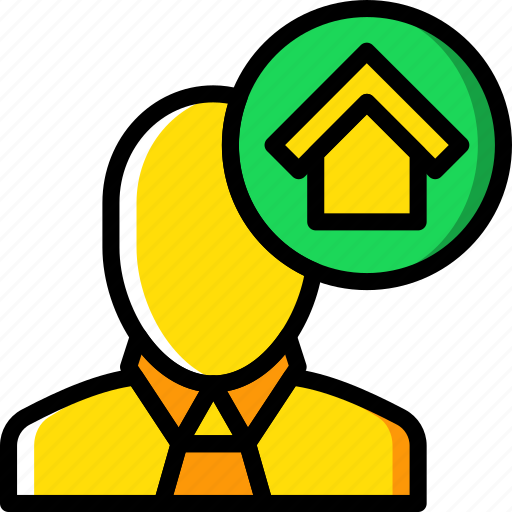 Agent, estate, home, house, property, real, sales icon - Download on Iconfinder