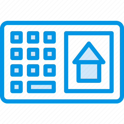 Alarm, house, protection, secure, security icon - Download on Iconfinder