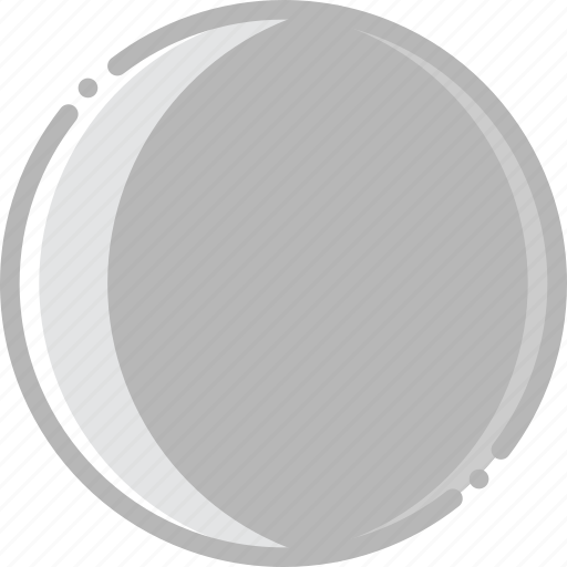 Climate, crescent, forecast, moon, precipitation, waning, weather icon - Download on Iconfinder