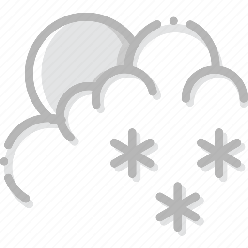 Climate, forecast, morning, precipitation, snow, weather icon - Download on Iconfinder